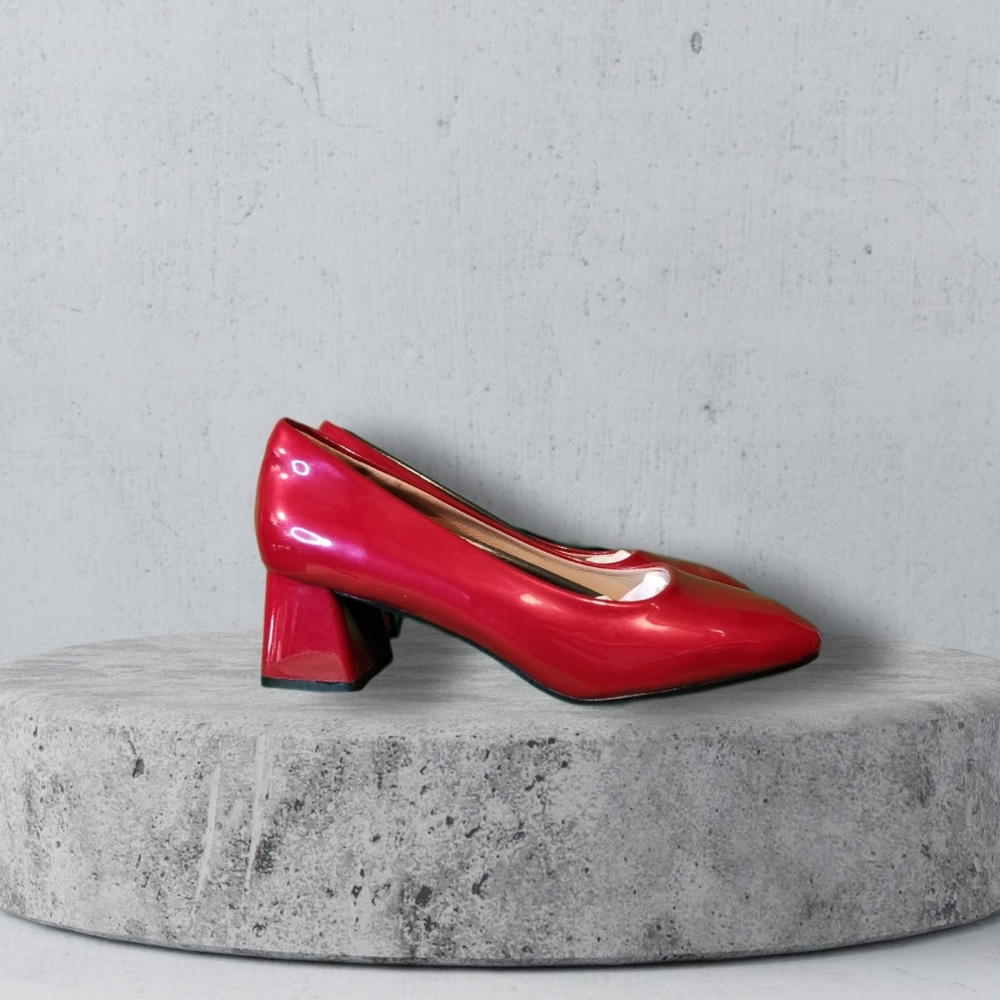 New Candy Apple Red Women's Dress Shoes by Heel the World